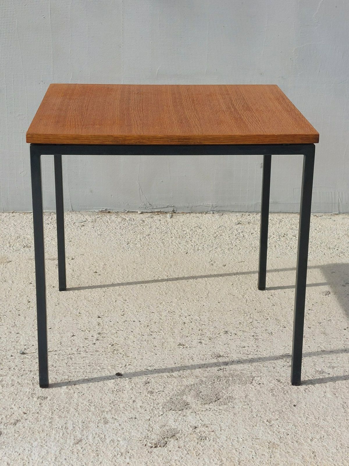 Vintage Industrial Side Table/Stol Kamnik/Designer Side Table/Mcm Industrial Side Table/Vintage Side Table/Industrial Style/Yugoslavia/70's photo vintage
