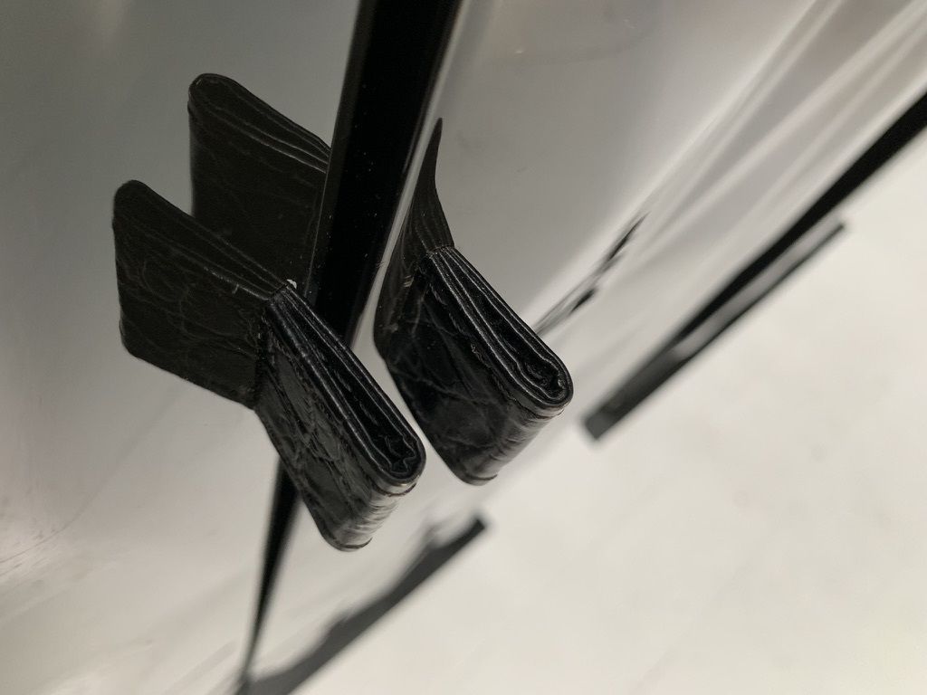 photo furniture Pair Of Fendi Casa Drinks Bar Cabinets – In Gloss Black & Chrome