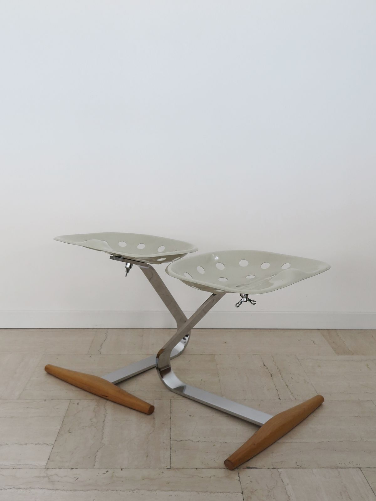 Italian "Mezzadro" Design Achille E Pier Giacomo Castiglioni For Zanotta Stools, 1960s
