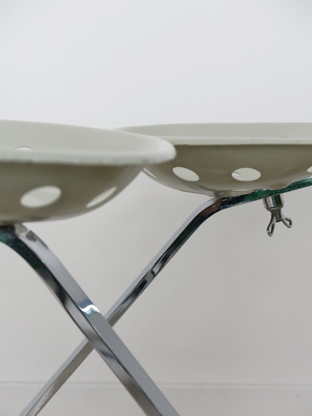 Furniture Italian "Mezzadro" Design Achille E Pier Giacomo Castiglioni For Zanotta Stools, 1960s photo