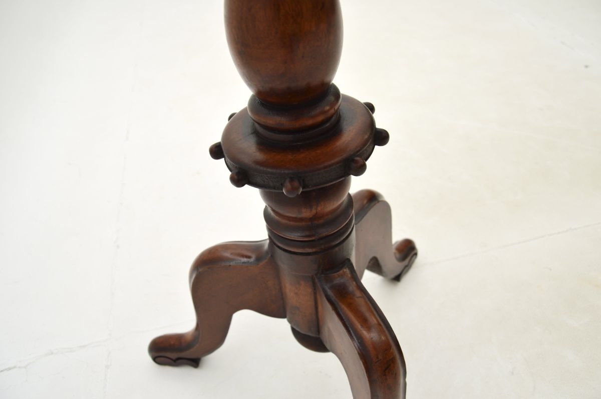 Antique William IV Period Mahogany Occasional Table photo vinterior