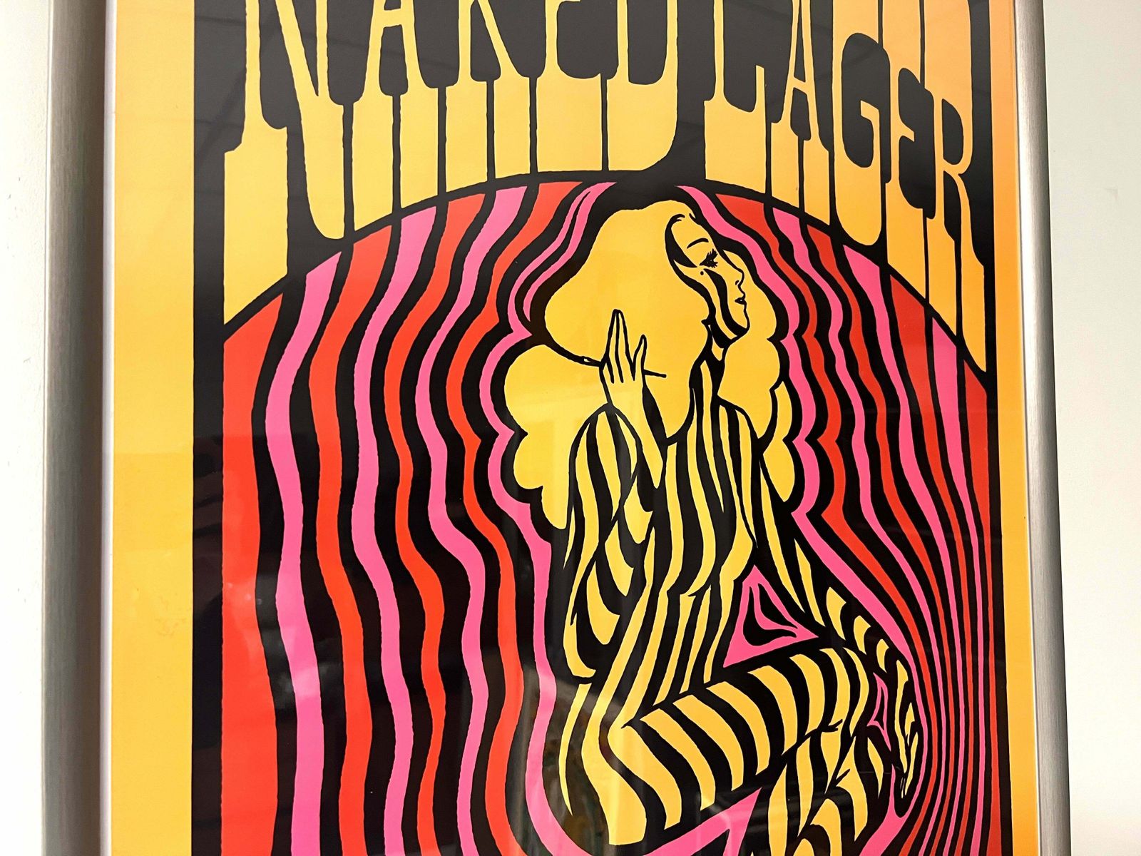 Little Island Brewing Company, ‘Naked Lager’ Promotional Poster photo Art