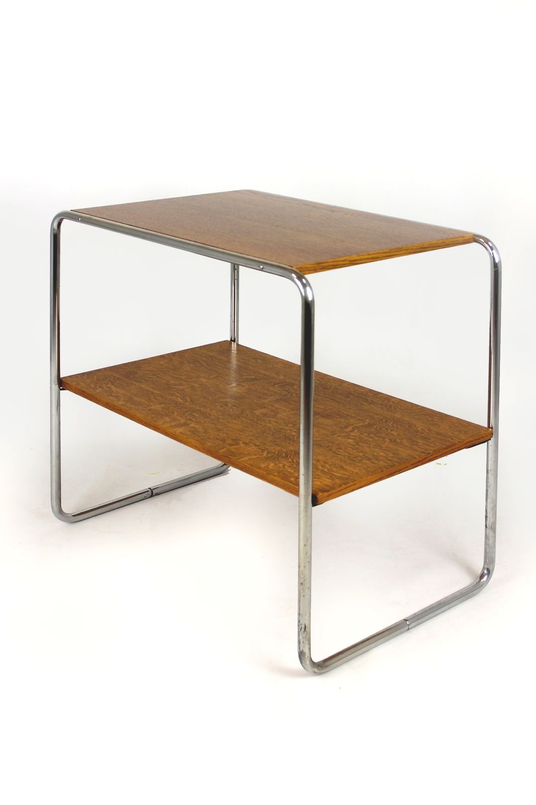 photo furniture Restored B12 Side Table By Marcel Breuer, 1940s