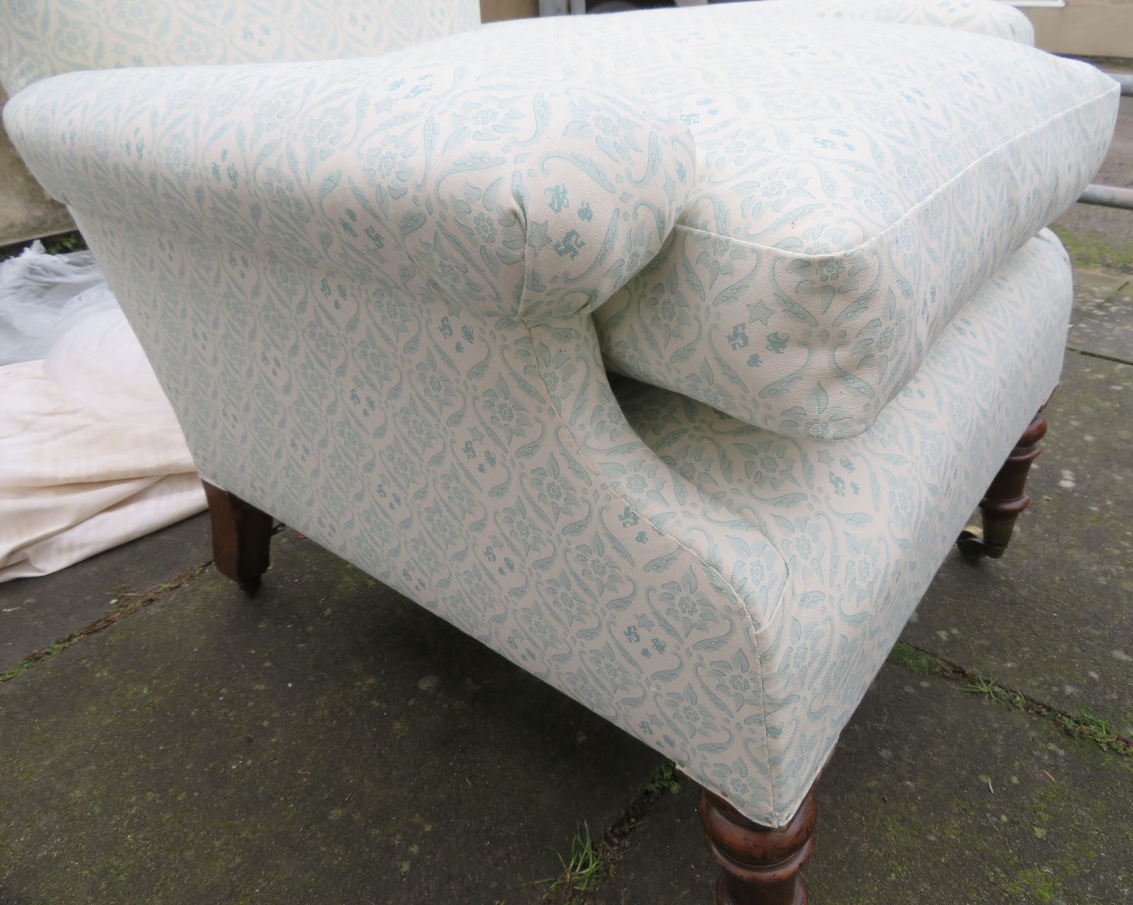 Early Howard And Sons Willoughby Armchair. photo 5750.0