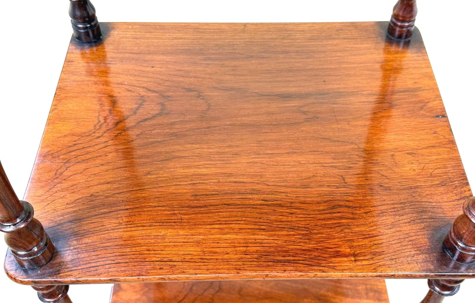 Small 19th Century Rosewood Whatnot (England, Circa 1840) photo Furniture