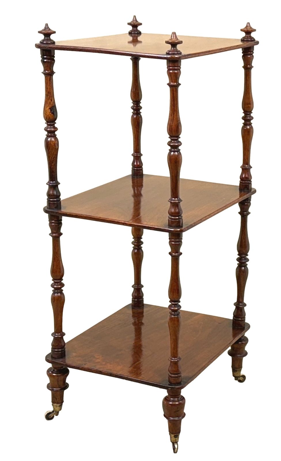 Small 19th Century Rosewood Whatnot (England, Circa 1840) photo buy