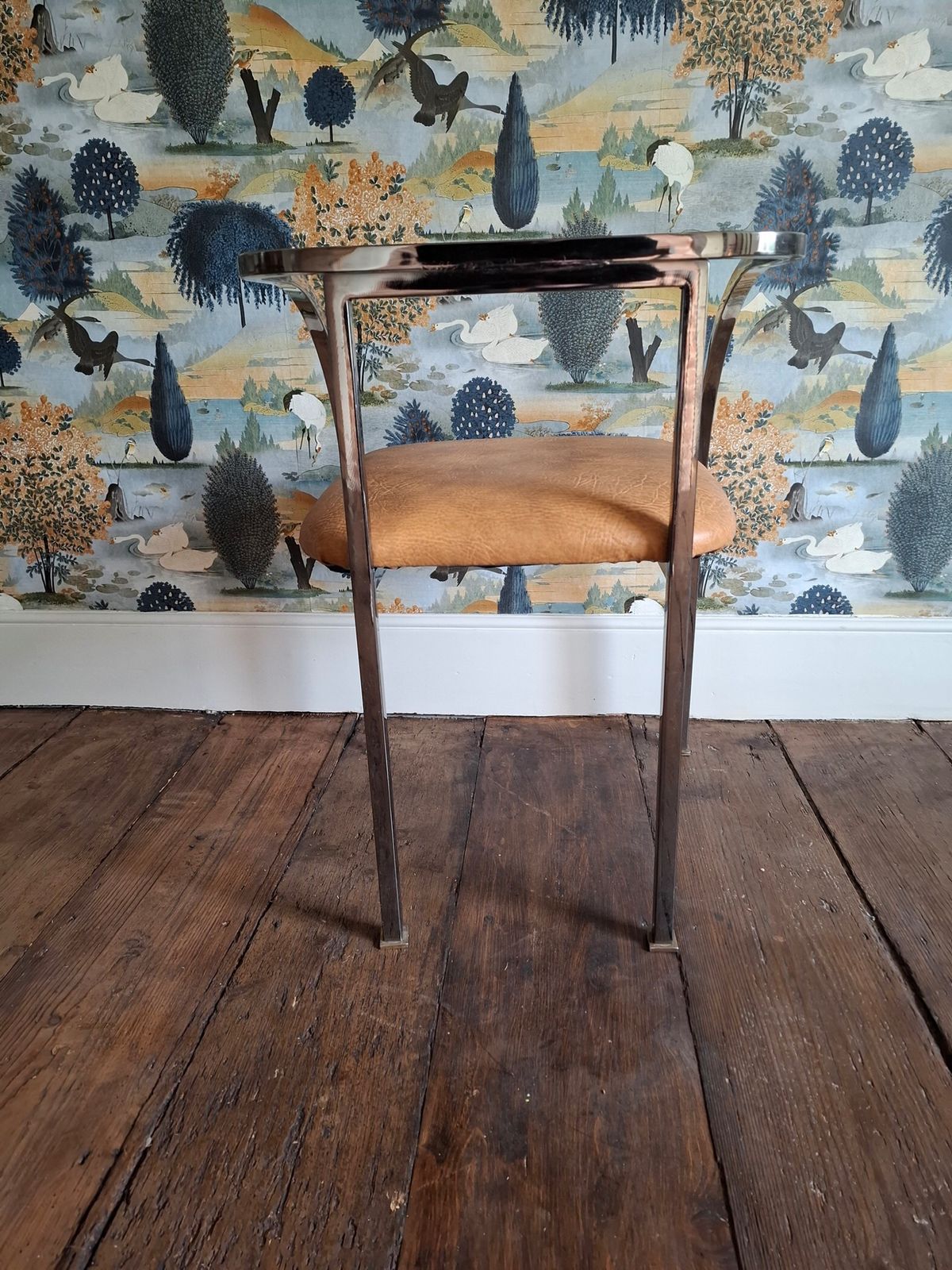 1920s Art Deco  Stainless Steel Chairs photo 1200.0