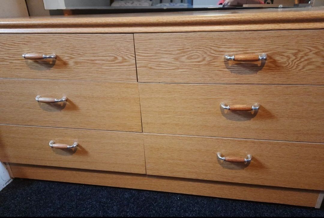 Mid Century Six Drawer Mid Century Sideboard photo for sale