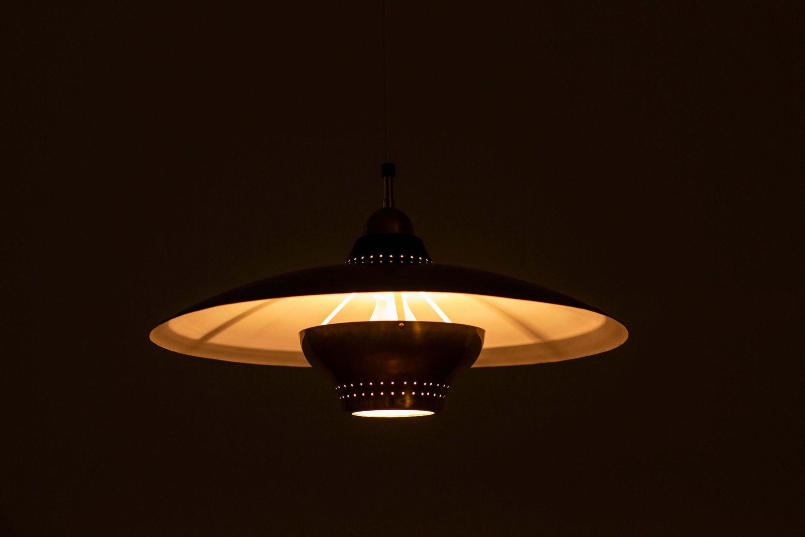 Pendant Lamp Attributed To Bergboms photo buy