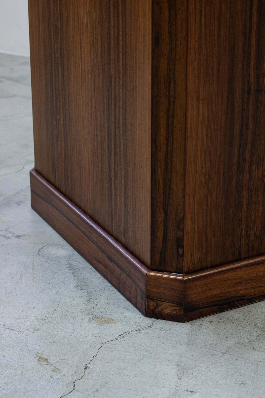 photo furniture Danish Rosewood Piedestal From Ordupgaard Museum