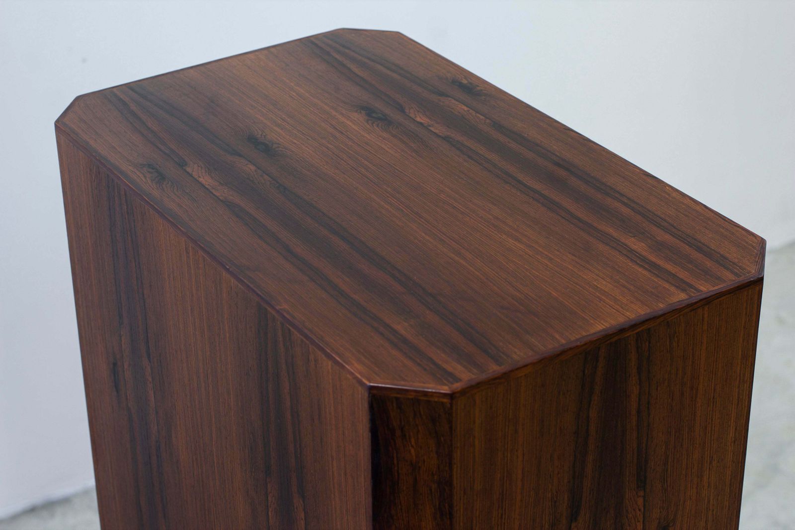 photo for sale Danish Rosewood Piedestal From Ordupgaard Museum