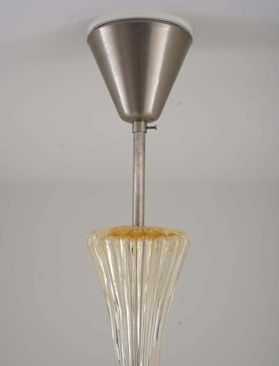 Scandinavian Glass Pendant By Orrefors, Sweden photo 2594.0