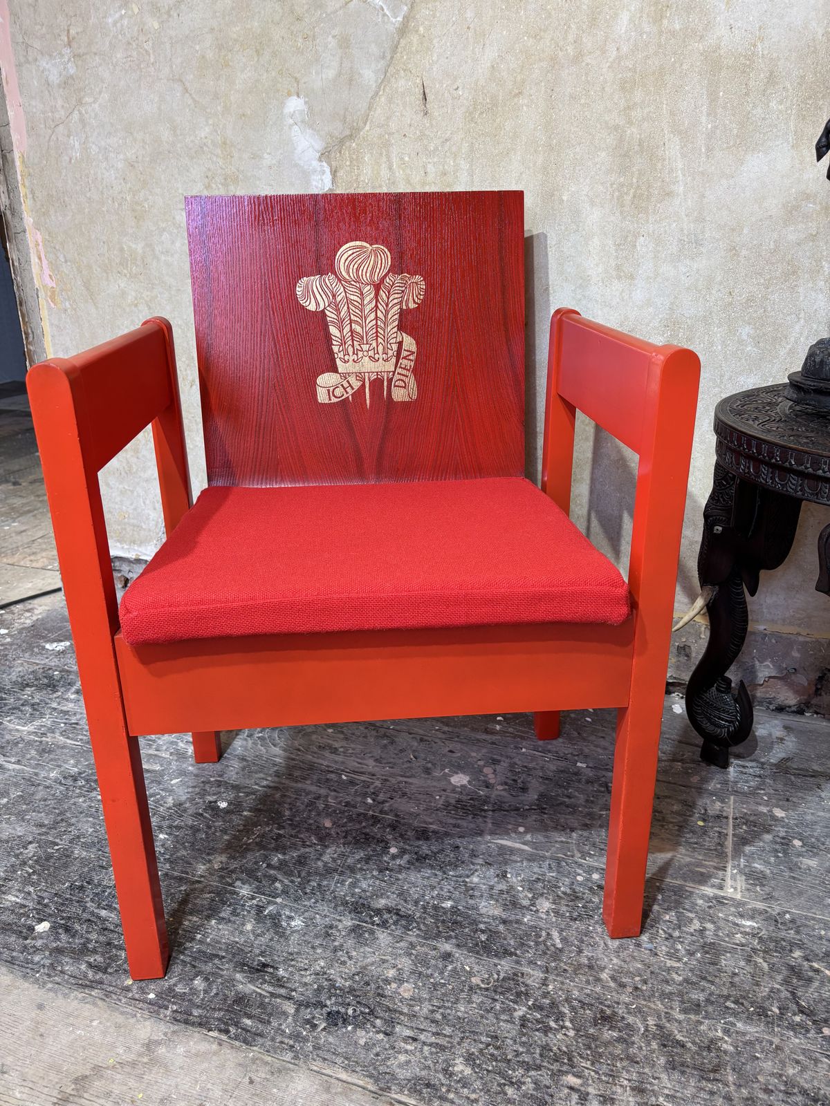 Pair Of Prince Of Wales Investiture Chairs By Lord Snowden photo Furniture