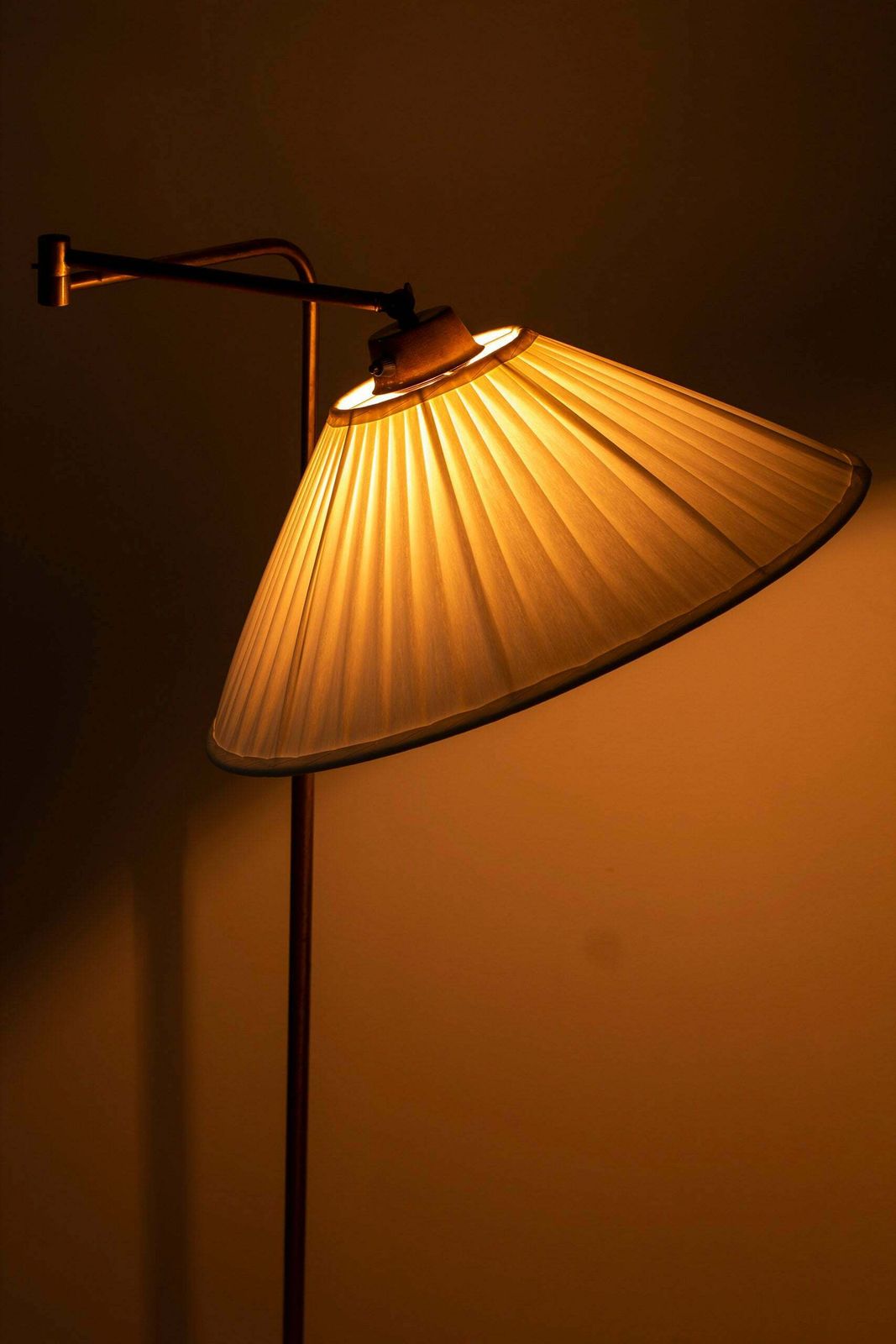 photo for sale Swedish Modern Floor Lamp In The Manner Of Notini