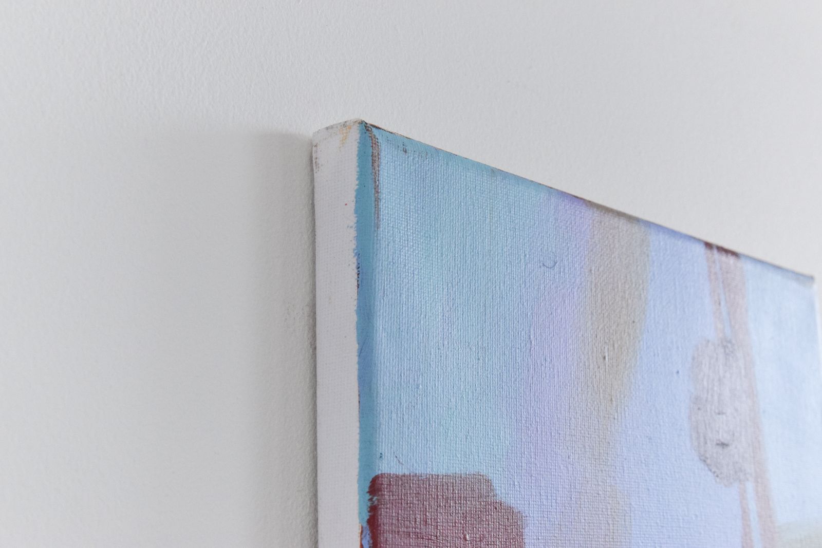 Contemporary Original Small Abstract Acrylic On Canvas Painting By Jim Ridout photo vinterior