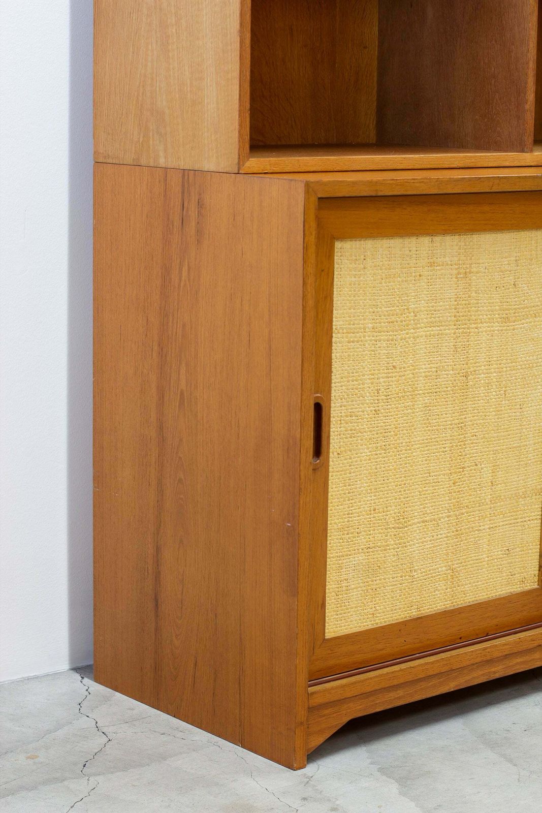 photo furniture Bookshelf With Rattan By Alf Svensson