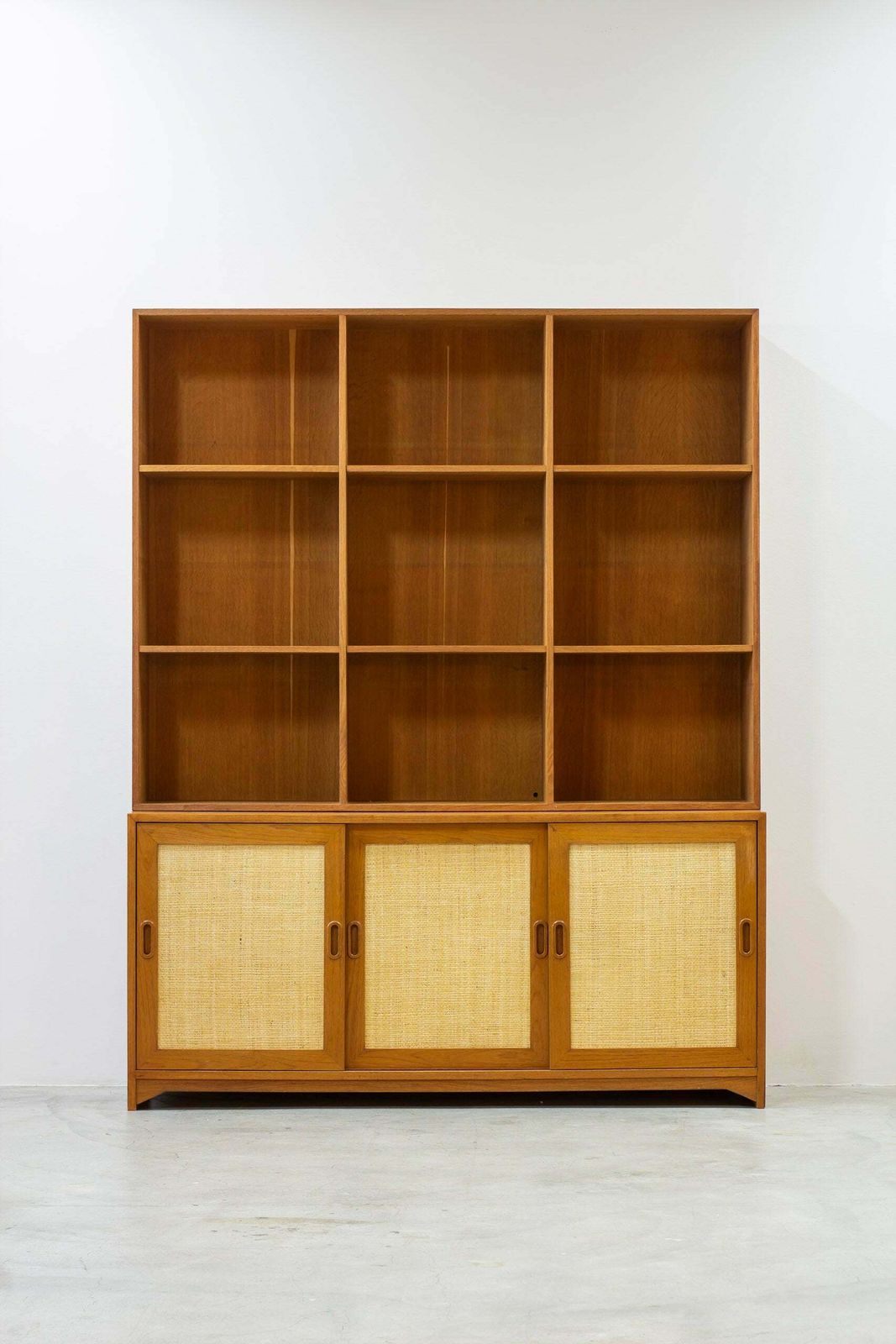 Book Shelf With Rattan By Alf Svensson photo furniture