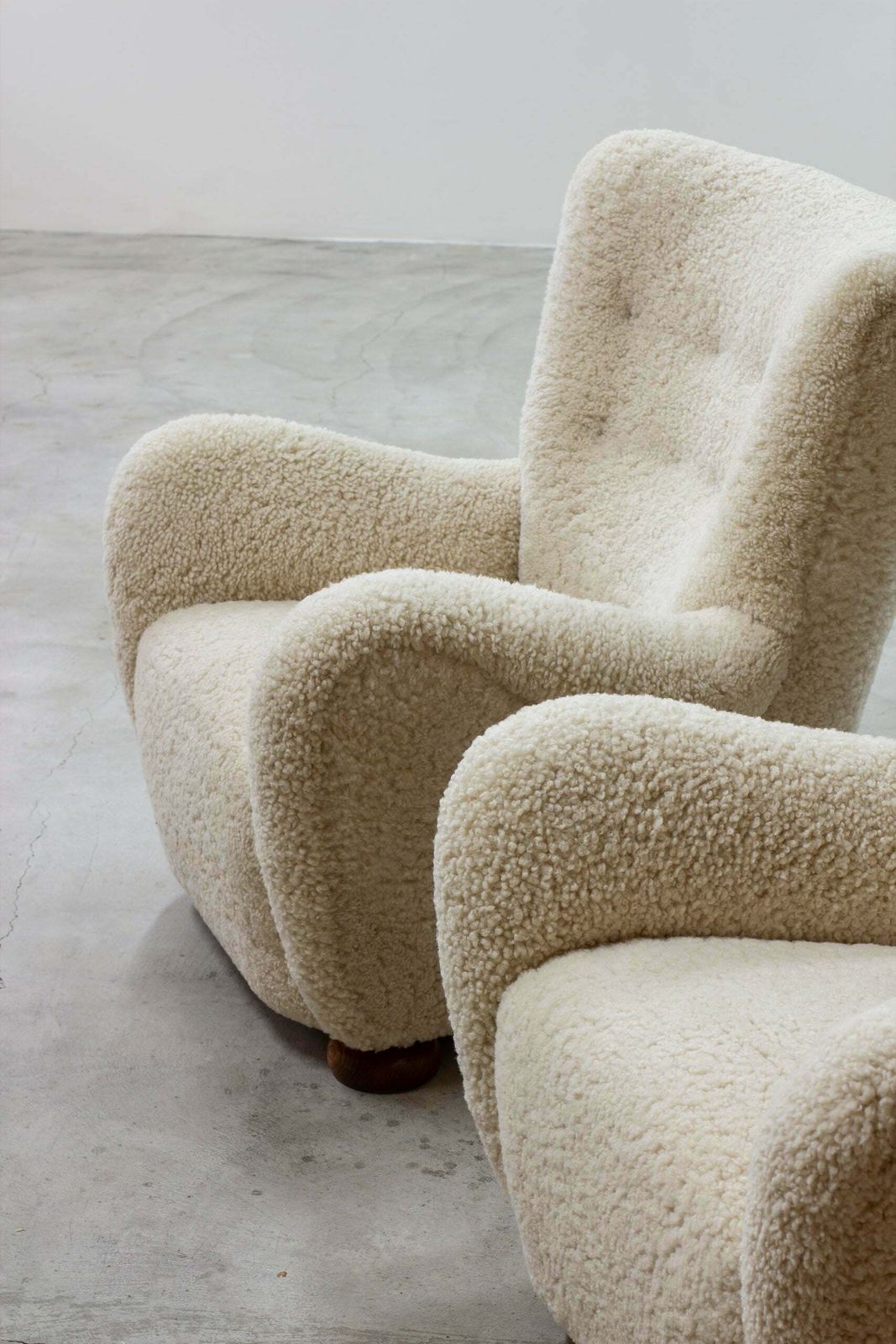 Pair Of Lounge Chairs In The Manner Of Blomstedt photo vinterior