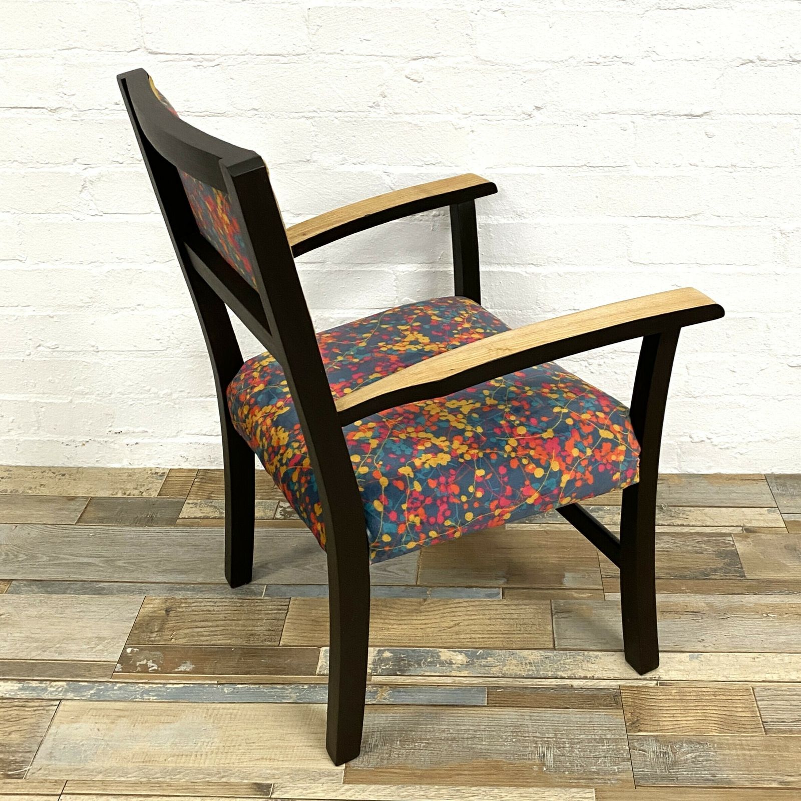 Mid Century Childs Armchair In Clarissa Hulse Velvet photo 340.0
