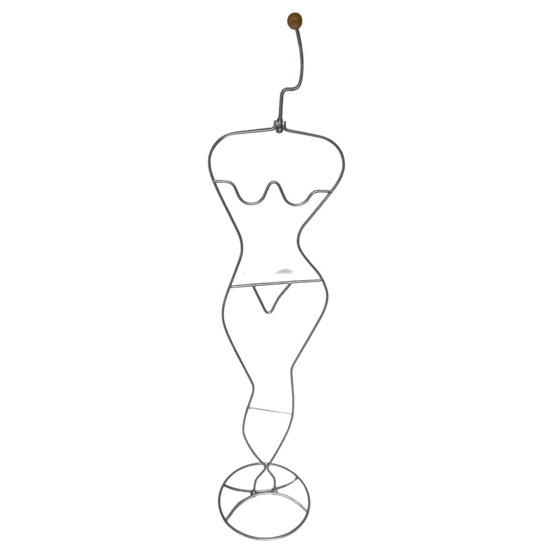 Memphis Style / Postmodern Design   Dressboy / Valet Stand   Ehlén Johansson For Ikea   Female   Silver photo furniture