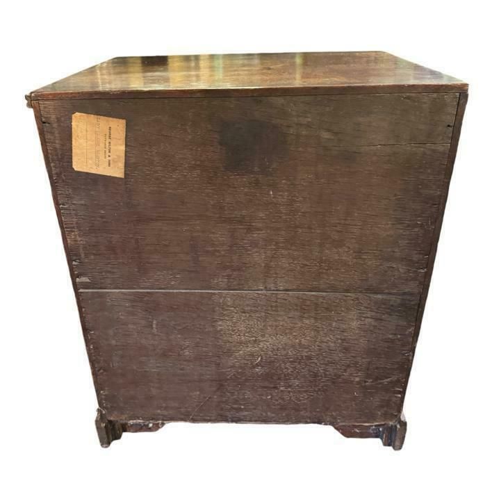 Victorian Oak Table Top Collectors Cabinet photo for sale
