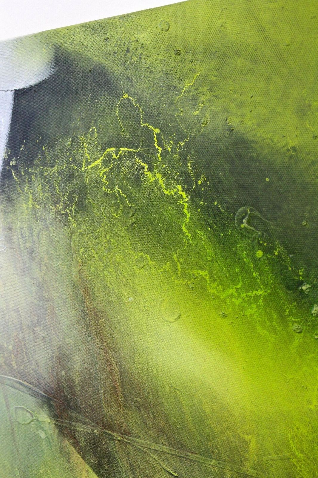 photo for sale Abstract Painting "Crawfish Vs. Turtle", Acrylic On Canvas By Ms, Austria 2021