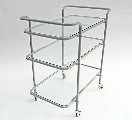 Ever Ready Bar Trolley In Powder Coat And Glass By Gunter Lambert photo 380.0