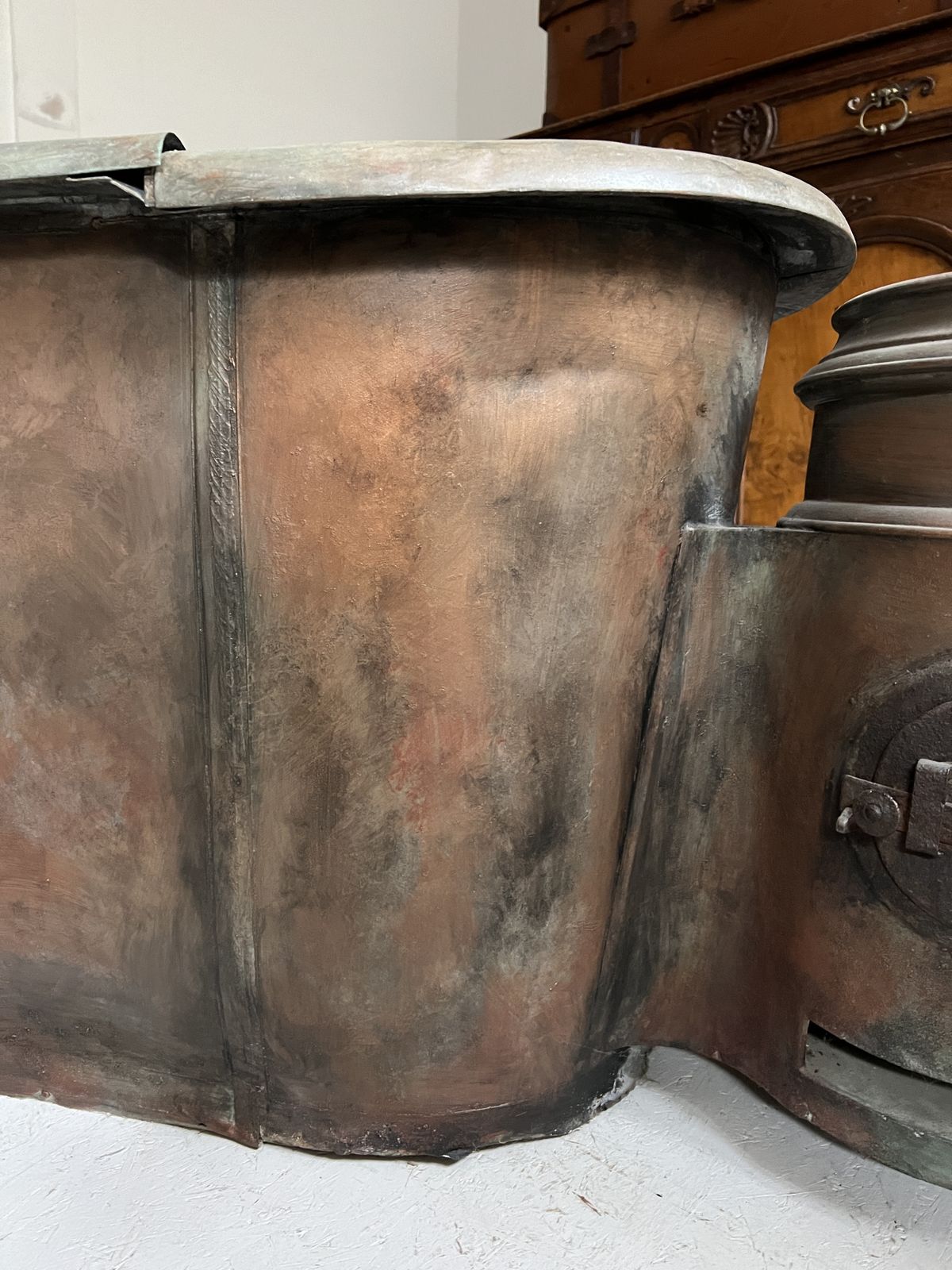 photo buy Antique French Bath Tub Decorative Garden Planter