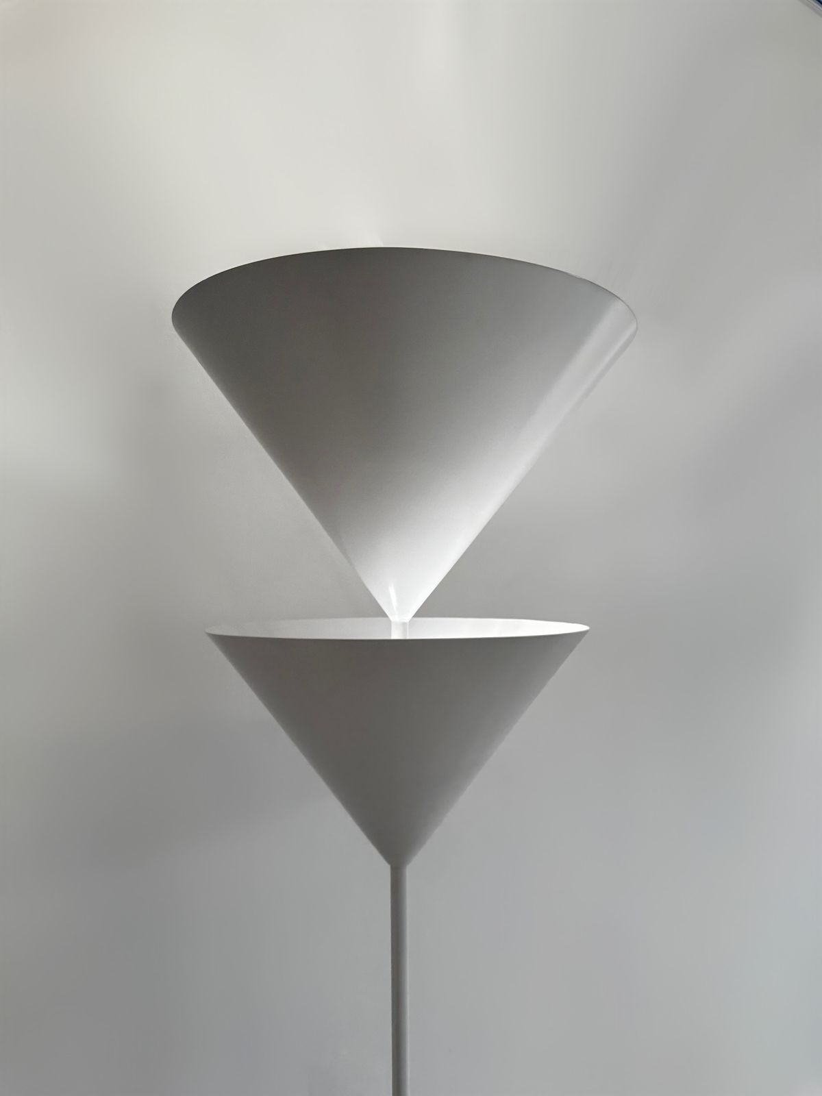 photo furniture Mid Century Pascal Uplighter Floor Lamp By Vico Magistretti For Oluce Italy 1983