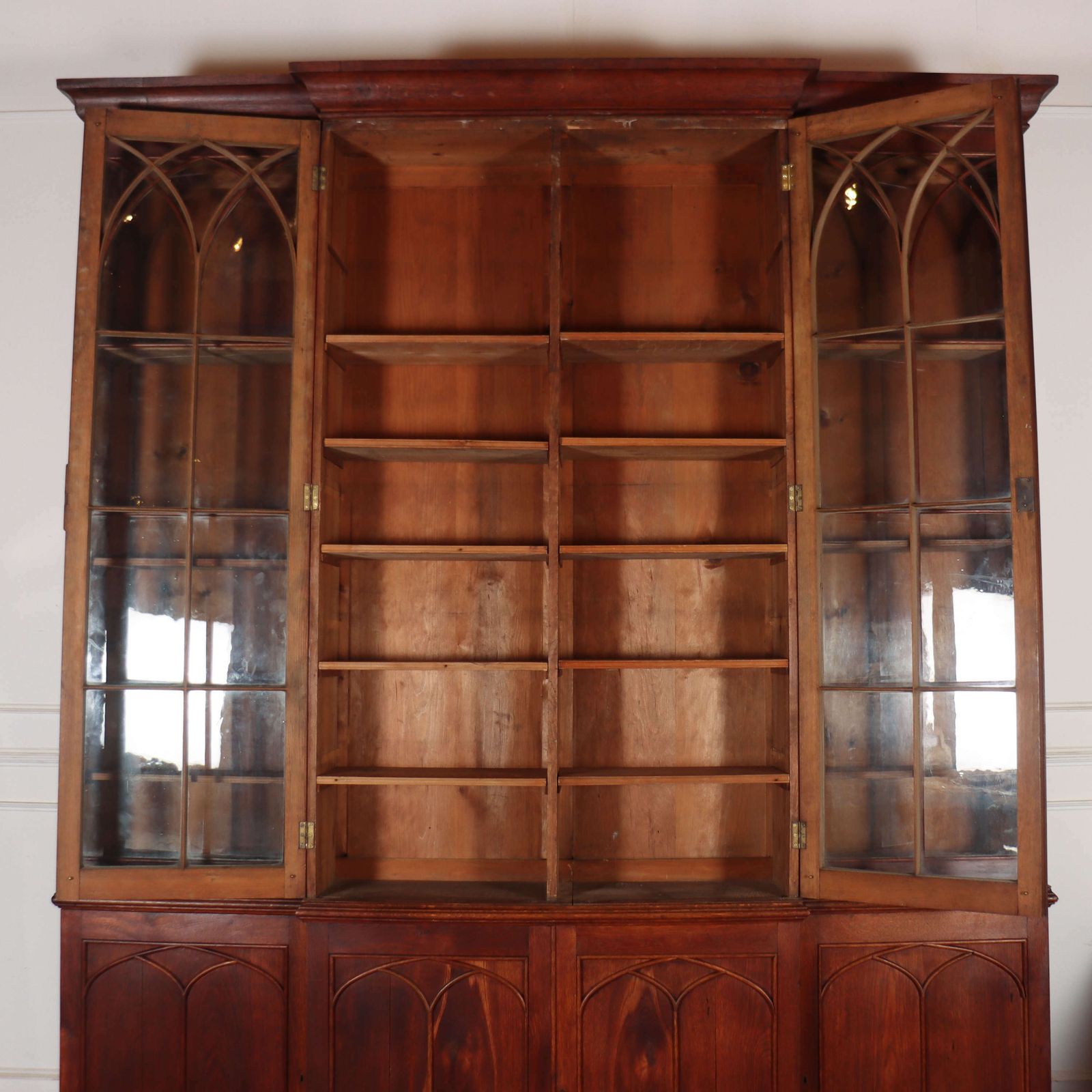 22200.0 Early 19th Century English Country House Gothic Bookcase photo