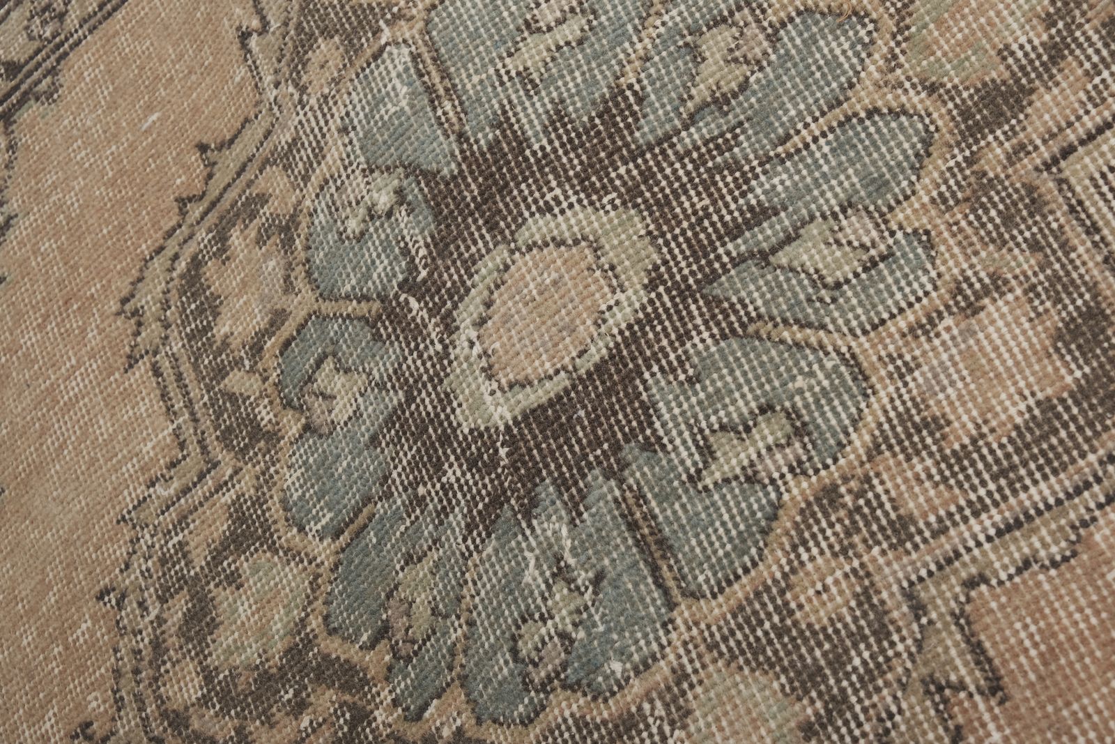 photo furniture 1960s Anatolian Turkish Hand Knotted Runner 3'7' X 12'5''