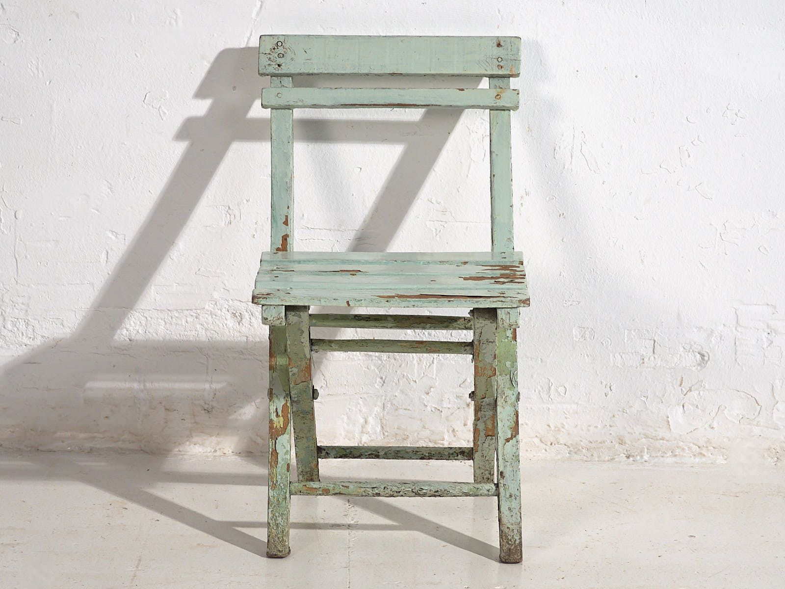 Antique Children’s Folding Chairs (C.1920). Set Of 4 Pieces #3 photo vintage
