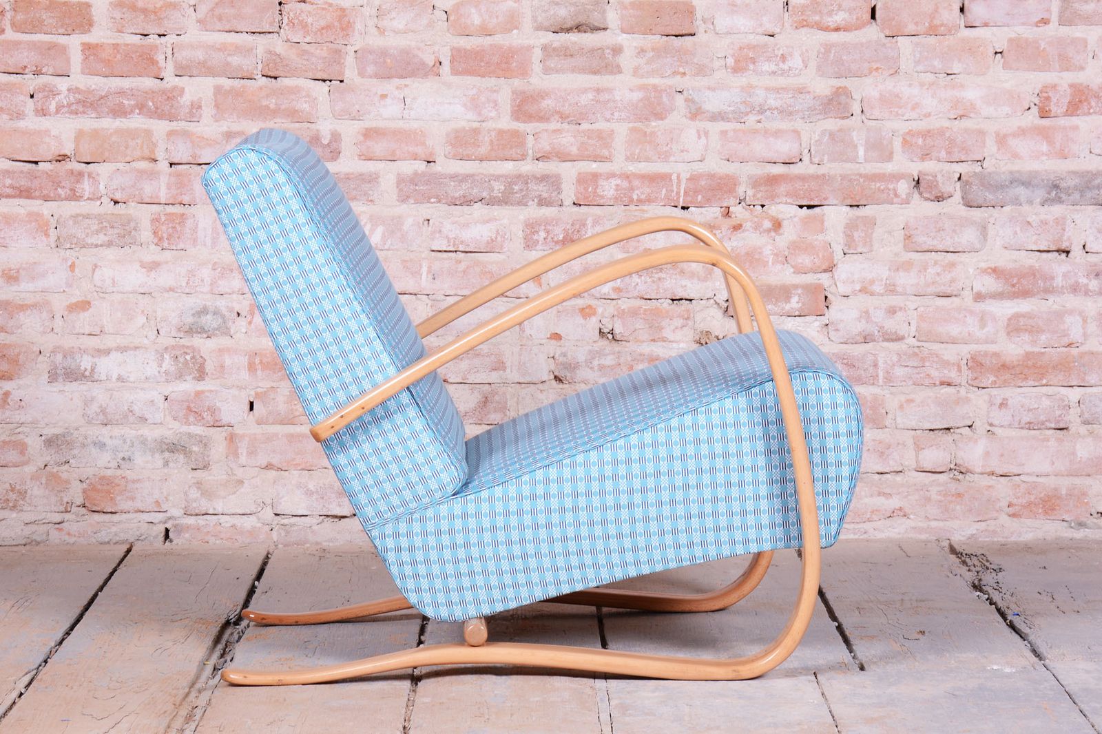 5700.0 Pair Of Restored H 269 Armchairs, By Jindrich Halabala, Up Zavody, Czech, 1930s photo
