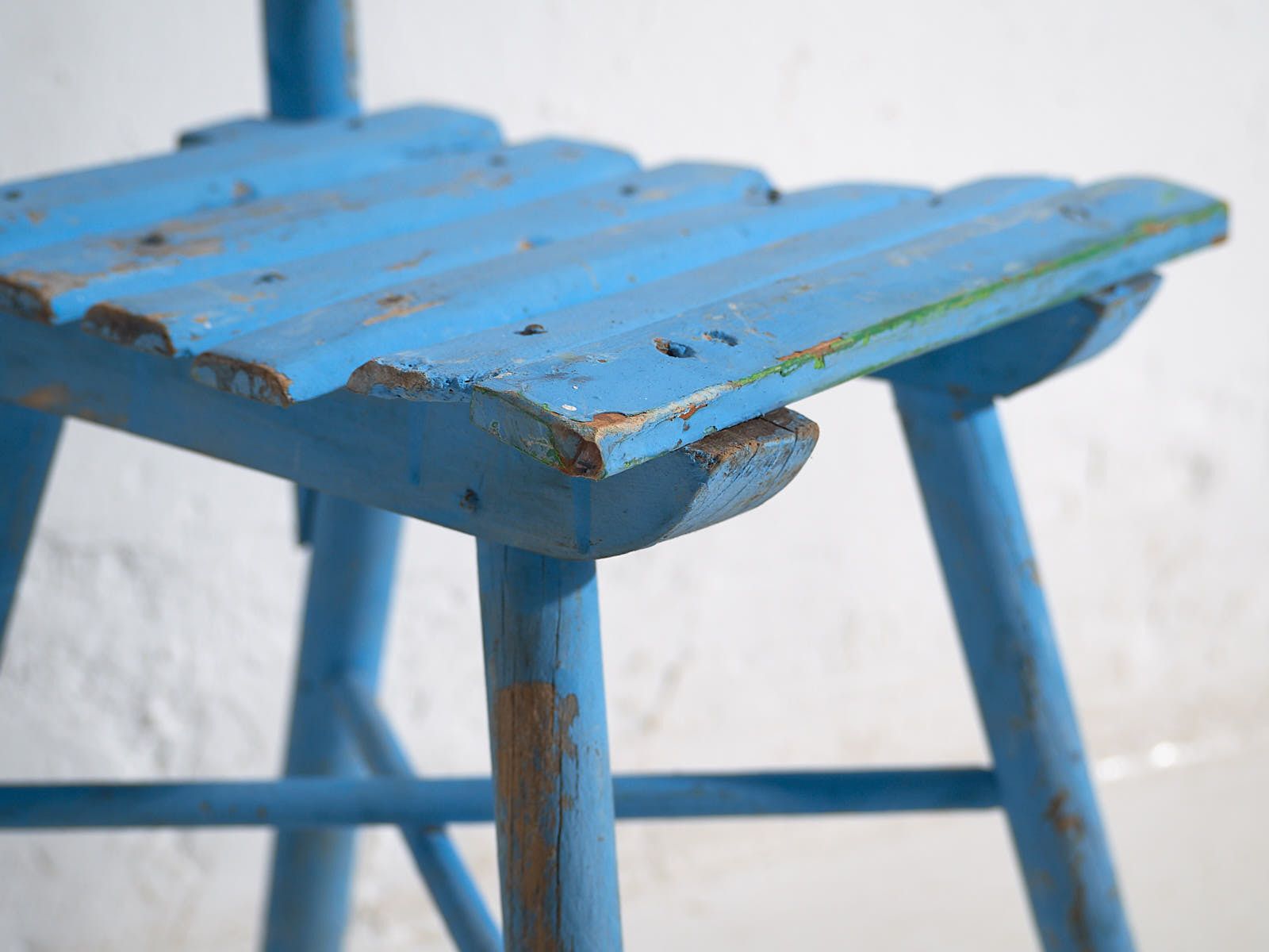 photo for sale Antique School Chairs (C.1920). Set Of 4 Pieces #1