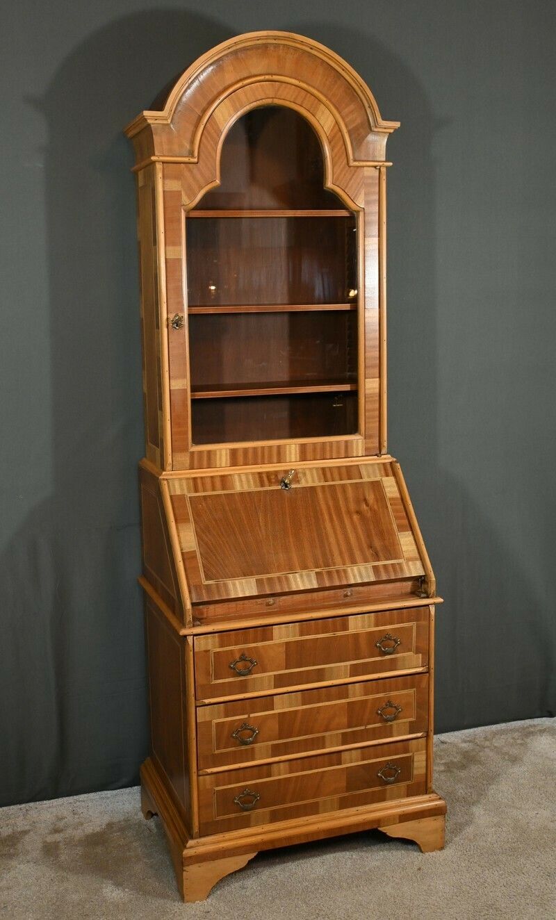 Scriban Showcase In Blond Mahogany, England – 1960 photo furniture