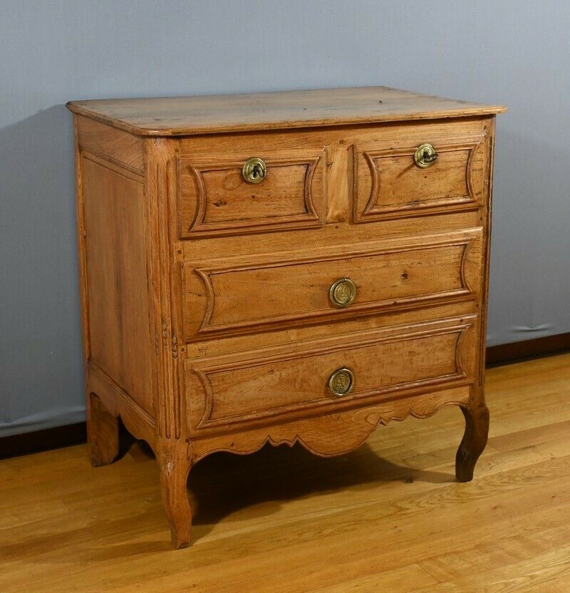 Small Ash Chest Of Drawers, Louis XIV/Louis XV Transition – Late 18th Century photo furniture