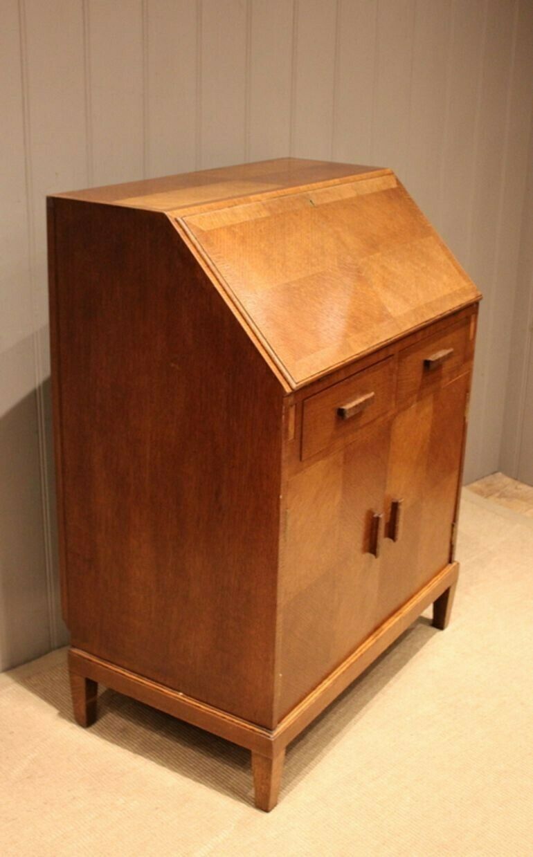 425.0 Light Oak Bureau, 1930s, Vintage photo