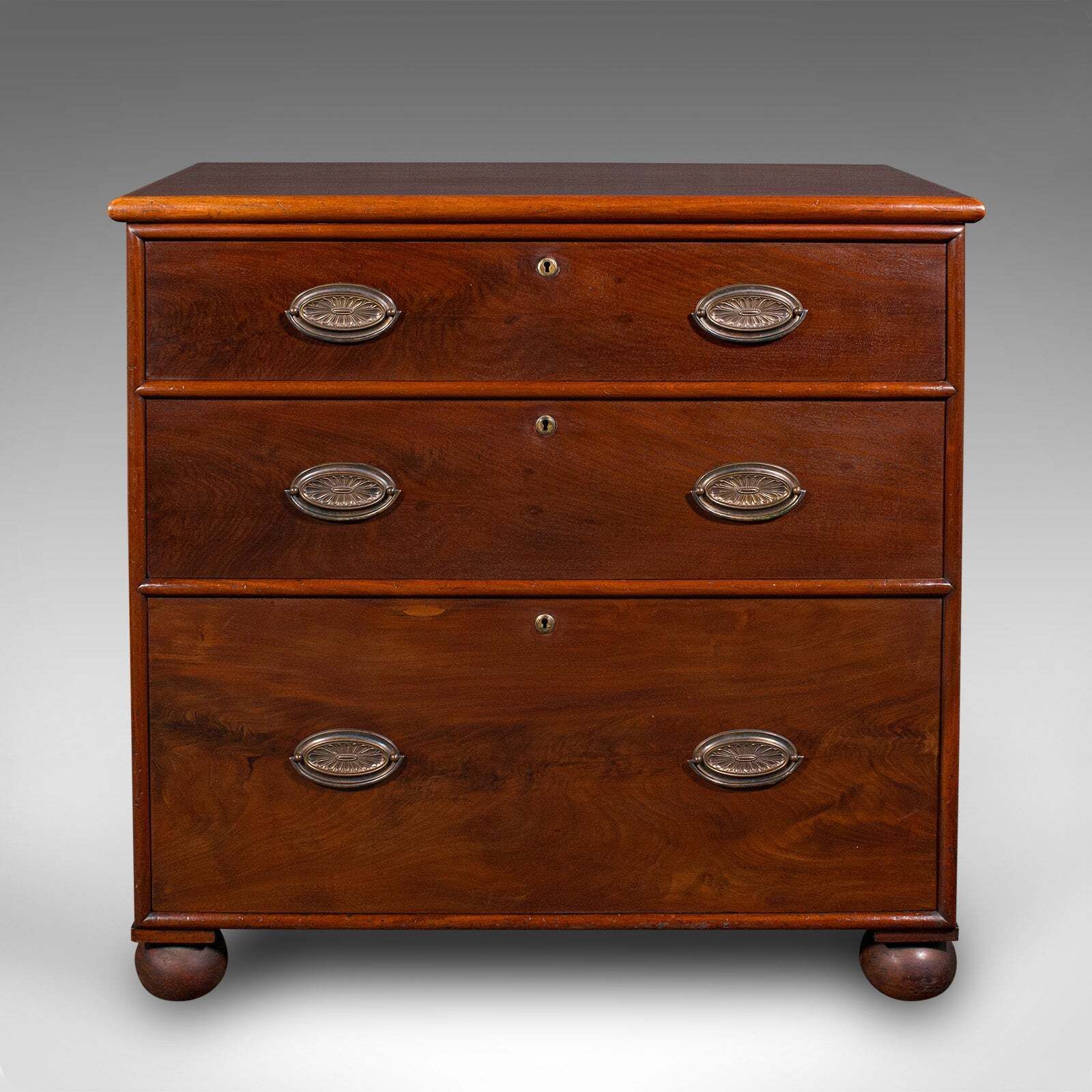 Antique Chest Of Drawers, English, Storage, Cot Drawer, Neoclassical, Victorian photo furniture
