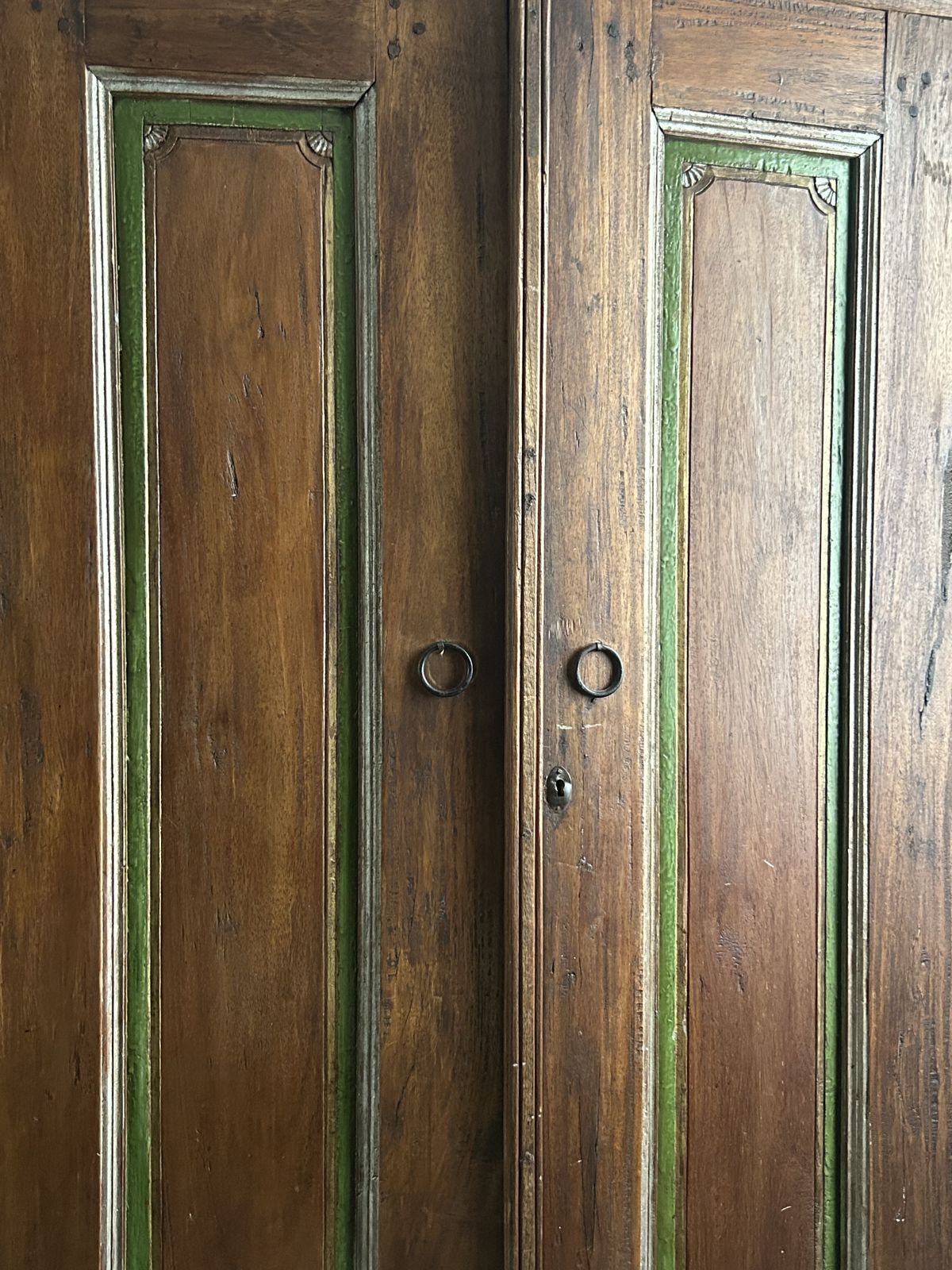 19th Century  Indian Colonial Teakwood Wardrobe photo Furniture