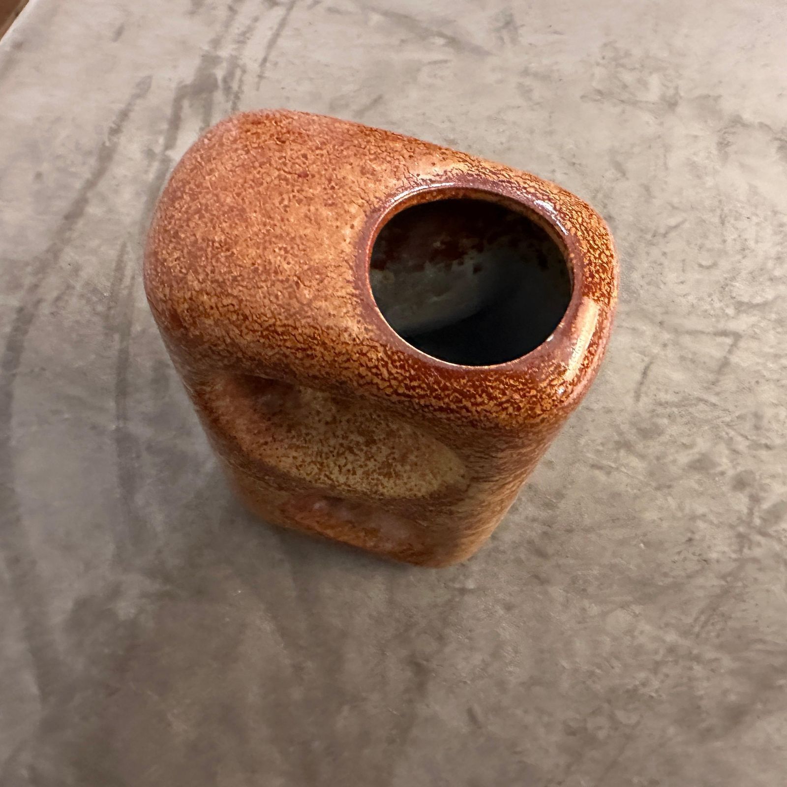 photo for sale A 1970s Modernist Ceramic Italian Vase By Bertoncello