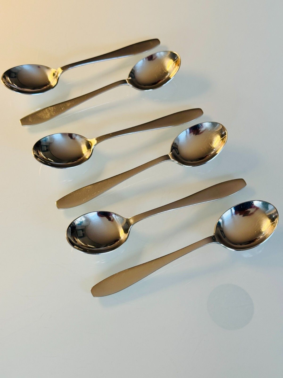 Set Of 6 Old Hall Campden Dessert Spoons, 17.5cm, Unboxed photo Home Decor