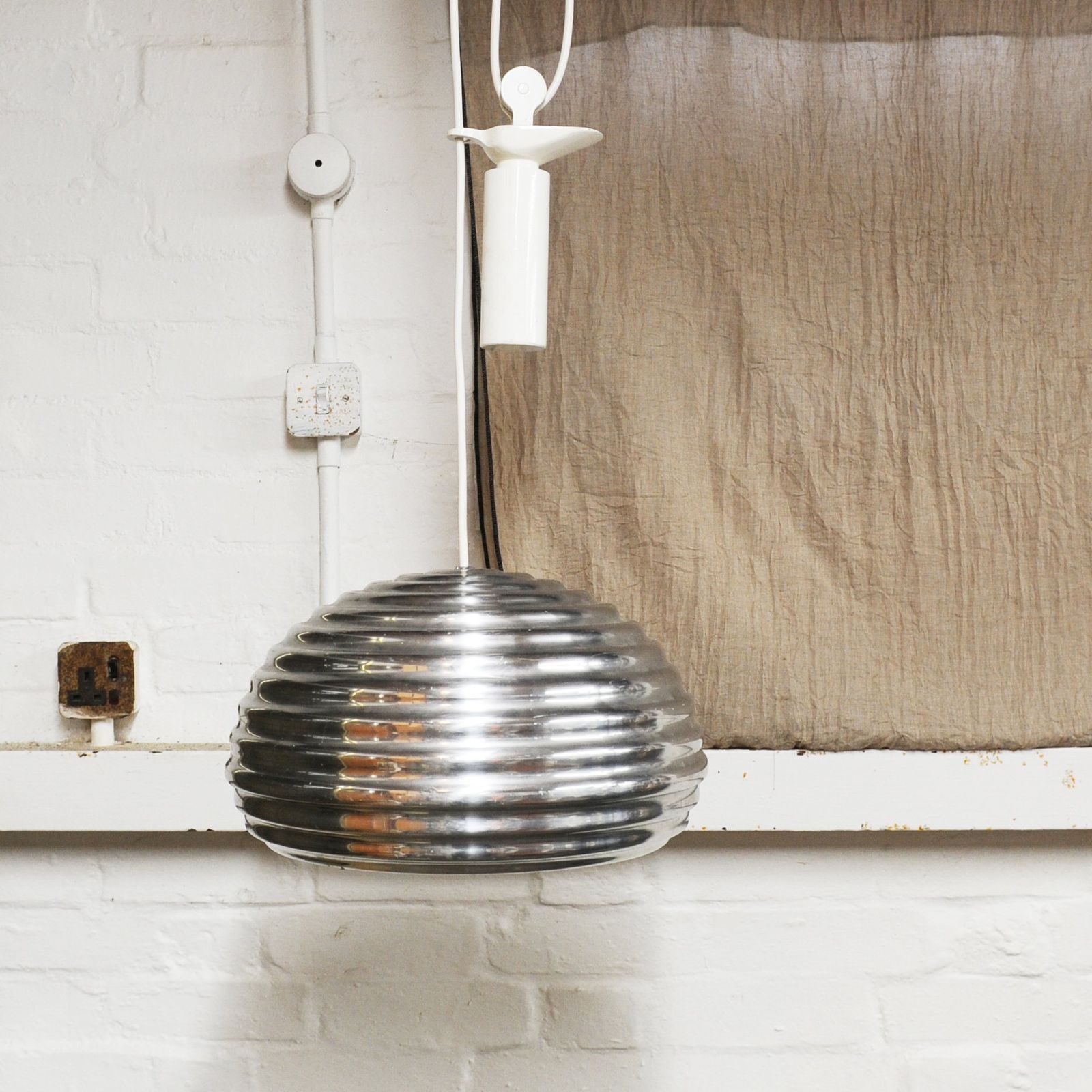 Suspension Light With Counterweight By Achille & Pier Giacomo Castiglioni For Flos, 1960s