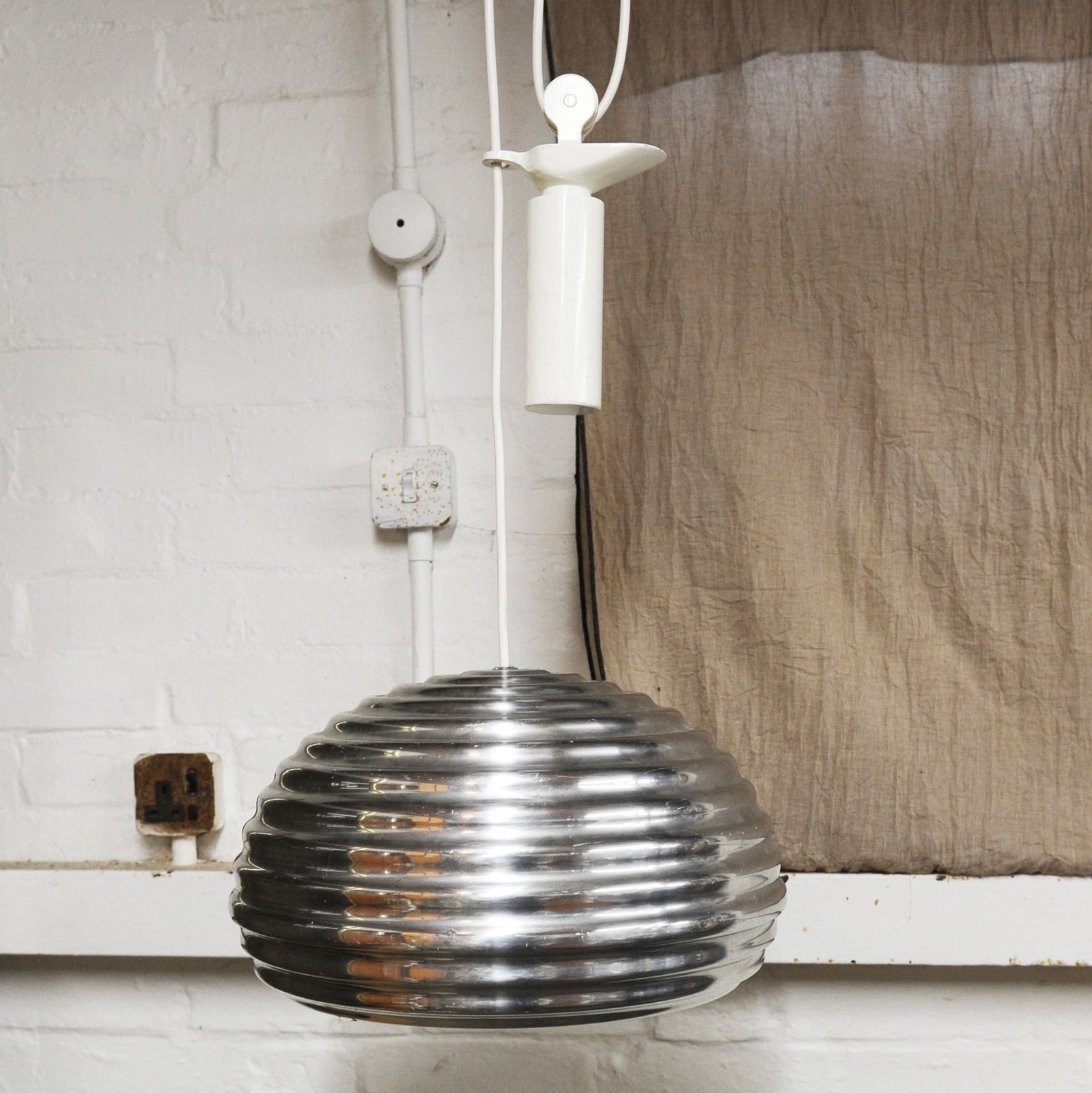 Suspension Light With Counterweight By Achille & Pier Giacomo Castiglioni For Flos, 1960s photo furniture