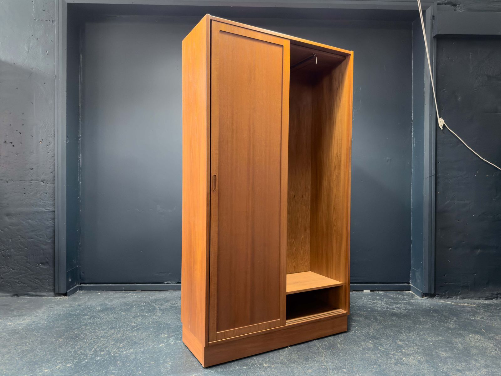 Poul Hundevad Large Teak Wardrobe photo for sale