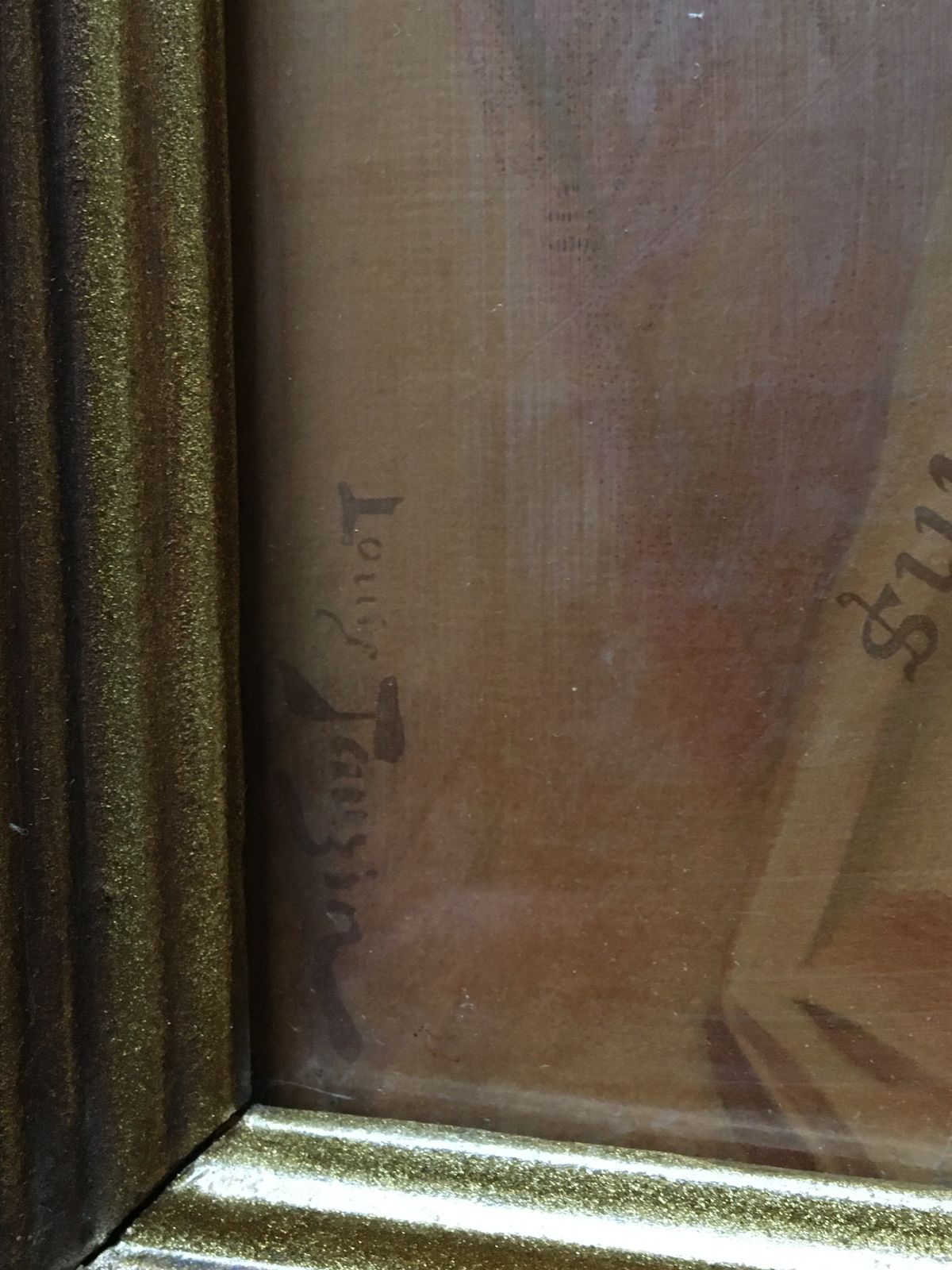 Louis Tauzin Benedictine Liquor, Oil On Canvas photo furniture