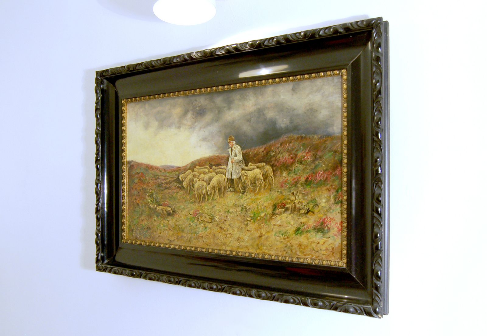 Oil On Canvas / 19th Century / Barbizon Painting photo buy