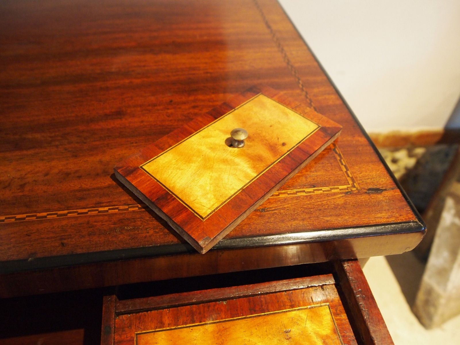 Chest Of Drawers Rare Italian Inlaid Commode C1810 photo vinterior