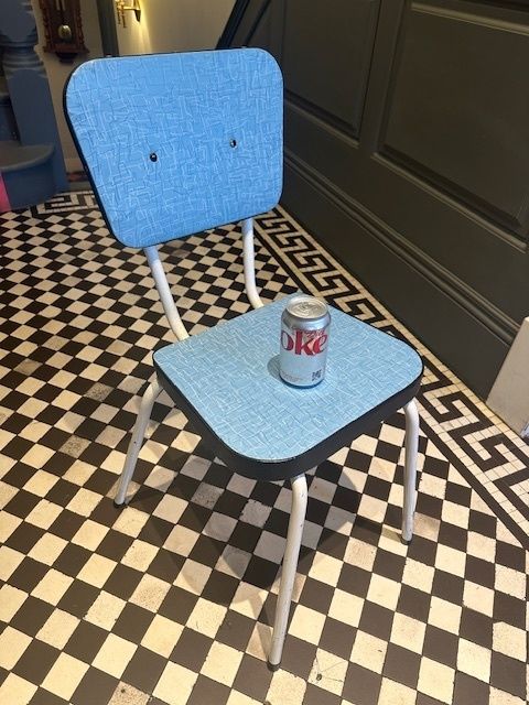 1960s Vintage Formica Dining Table With Four Chairs photo Furniture