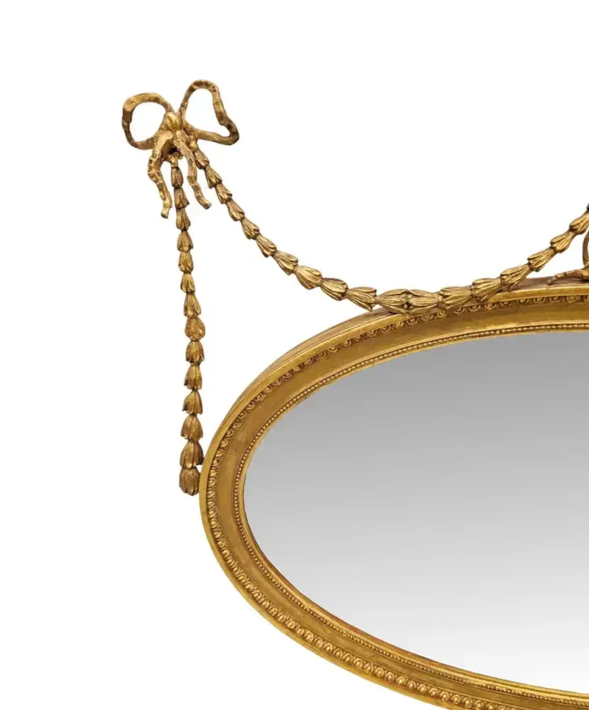 A Very Fine Large Size 19th Century Adams Design Hall Or Overmantel Giltwood Mirror photo Home Decor