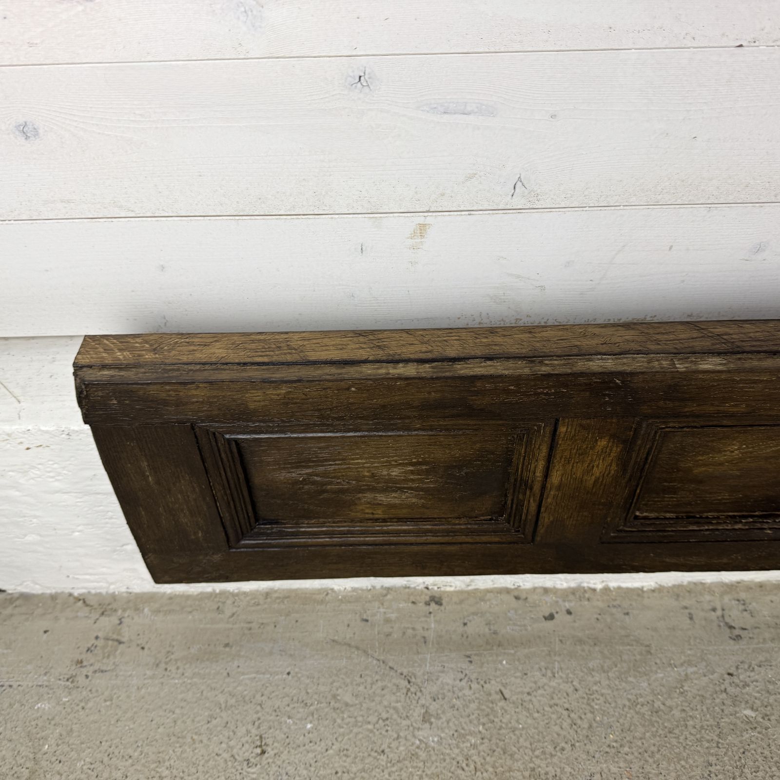Small Section Of Antique Oak Wall Panelling photo Home Fixtures